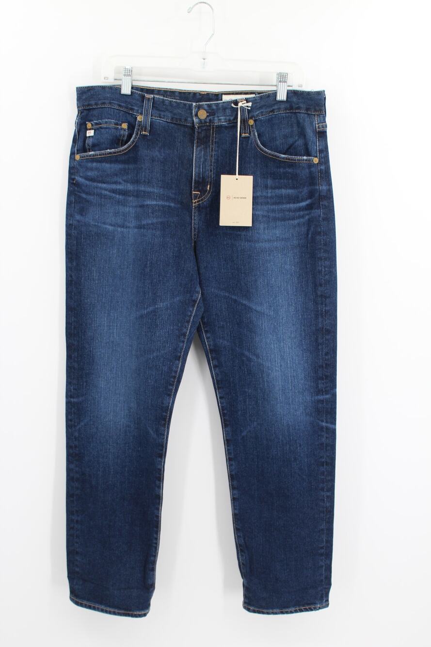 AG Adriano Goldschmied AG-ED Ex boyfriend Slouchy Slim Dark Wash Blue 31 NEW